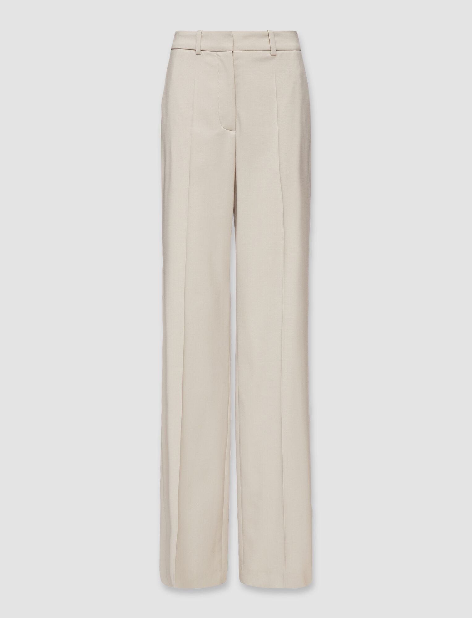 Joseph, Tailoring Wool Stretch Morissey Trousers, in Cobble Stone